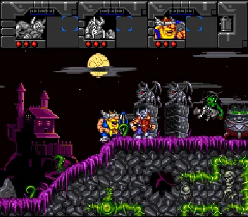 Lost Vikings 2 (USA) screen shot game playing